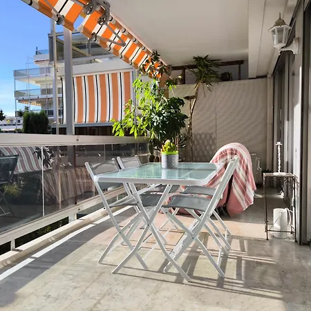 Oree Du Cap 2 Pieces Climatise Classe 52 M2 Terrasse 20M2 Plages Piscine Antibes Avec Parking Privatif *