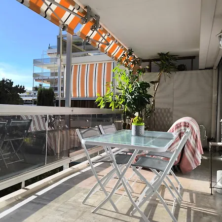 Apartman Oree Du Cap 2 Pieces Climatise Classe 52 M2 Terrasse 20M2 Plages Piscine Antibes Avec Parking Privatif