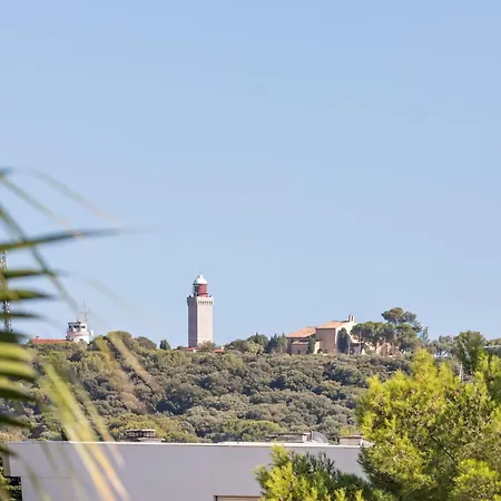 Oree Du Cap 2 Pieces Climatise Classe 52 M2 Terrasse 20M2 Plages Piscine Antibes Avec Parking Privatif Apartman
